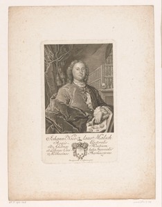 Portret van Johann Nicolaus Malsch