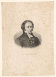 Portret van Johann Olof Wallin