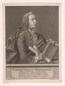 Portret van Johann Paul Reinhard