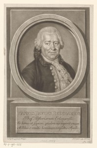 Portret van Johann Paul Reinhard