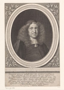 Portret van Johann Peter Titz
