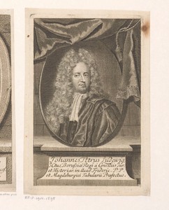 Portret van Johann Peter von Ludewig