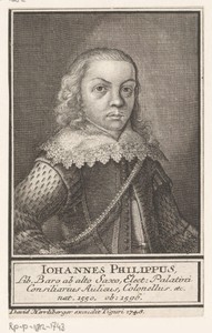Portret van Johann Philipp Freiherr von Hohensax