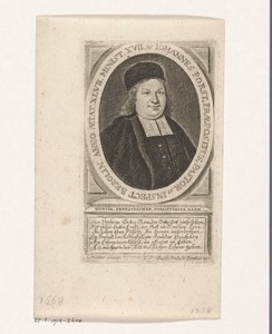 Portret van Johann Porst