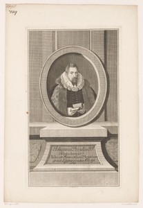 Portret van Johann Posselius