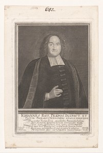 Portret van Johann Rau