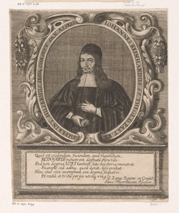 Portret van Johann Reinhard