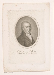 Portret van Johann Richard von Roth