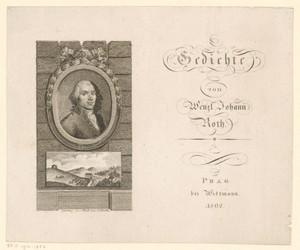 Portret van Johann Roth