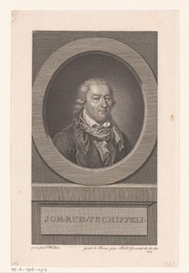Portret van Johann Rudolf Tschiffeli