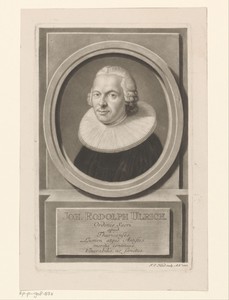 Portret van Johann Rudolf Ulrich