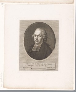 Portret van Johann Rudolf Ulrich