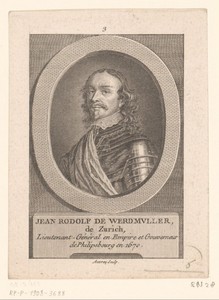 Portret van Johann Rudolf Werdmüller