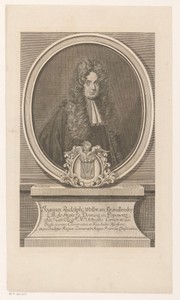 Portret van Johann Rudolph Walram Brandlinsky