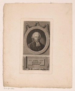 Portret van Johann Samuel Fest