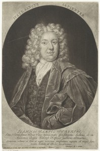 Portret van Johann Samuel Stryk