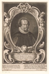 Portret van Johann Schmidt