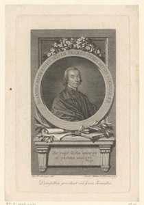 Portret van Johann Siegfried Wiser