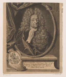 Portret van Johann Sigismund von Haunold