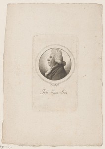 Portret van Johann Sigmund Stoy