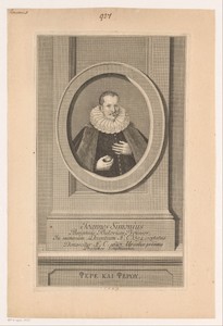 Portret van Johann Simonius