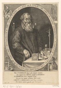 Portret van Johann Stainberger op 83-jarige leeftijd