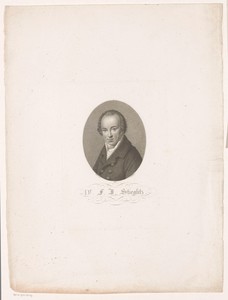 Portret van Johann Stieglitz