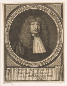 Portret van Johann Strauch