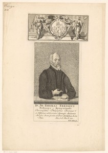 Portret van Johann Thomas Freige