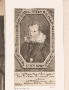 Portret van Johann Timaeus