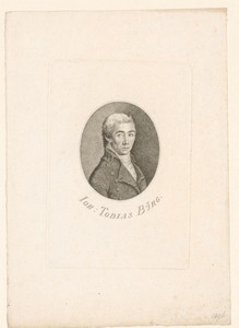 Portret van Johann Tobias Bürg
