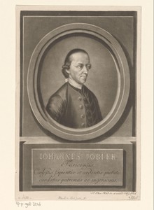 Portret van Johann Tobler
