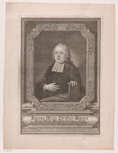 Portret van Johann Ulrich Christian Köppen