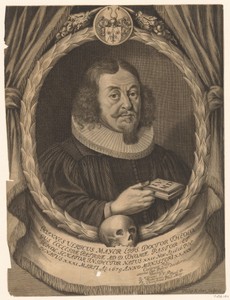 Portret van Johann Ulrich Mayer