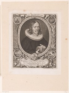 Portret van Johann Ulrich Meurer