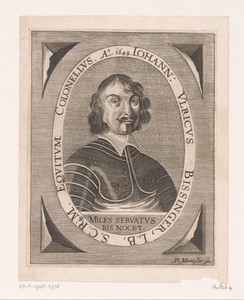 Portret van Johann Ulrich von Bissinger
