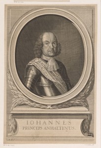 Portret van Johann VI von Anhalt-Zerbst