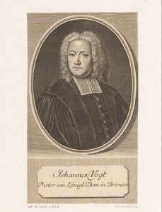 Portret van Johann Vogt