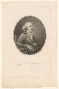 Portret van Johann von Alxinger