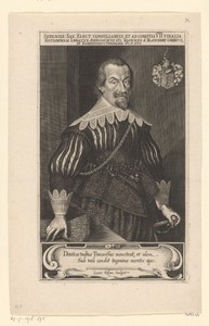 Portret van Johann von Blansdorf