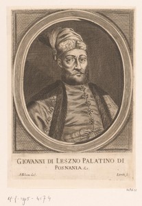 Portret van Johann von Leszno