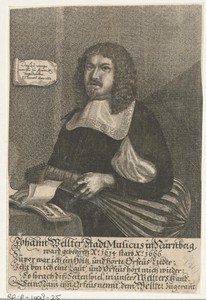 Portret van Johann Welter