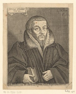 Portret van Johann Wesenbeck