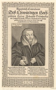Portret van Johann Wesenbeck