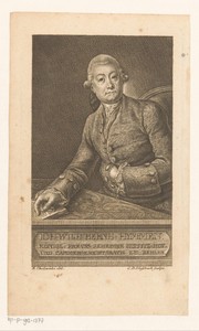 Portret van Johann Wilhelm Bernhard von Hymmen