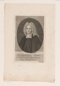 Portret van Johann Wilhelm Jahn