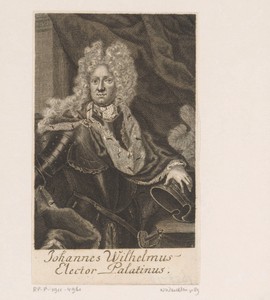 Portret van Johann Wilhelm von der Pfalz