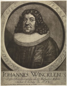 Portret van Johann Winckler