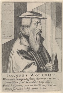 Portret van Johann Wolf