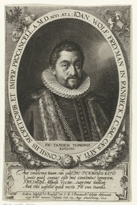 Portret van Johann Wolfgang Freymann